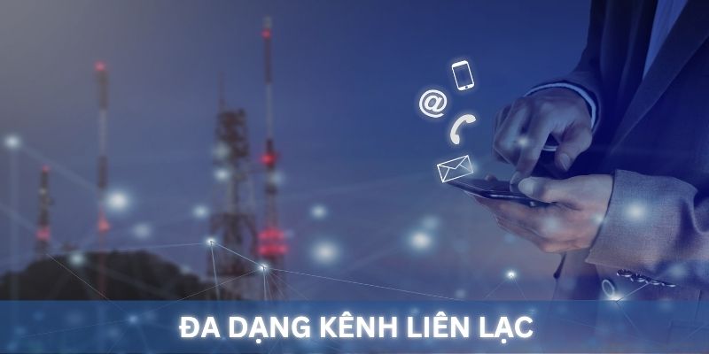 Các kênh liên hệ đa dạng của King88